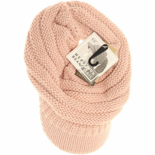 Knit Beanie Tail CC Cap