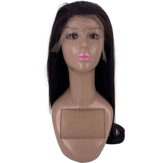 Peluca frontal de encaje recto HD