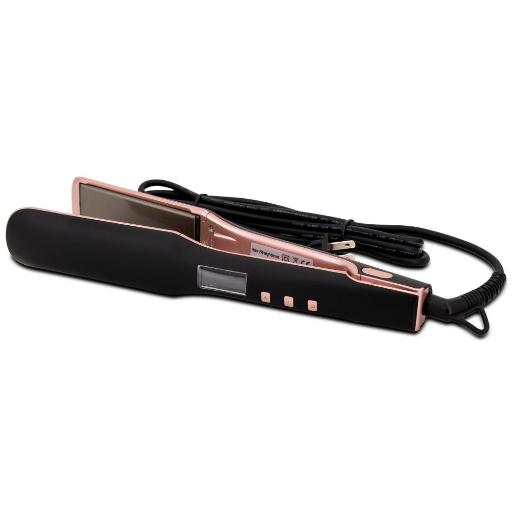 Plancha plana de titanio negro