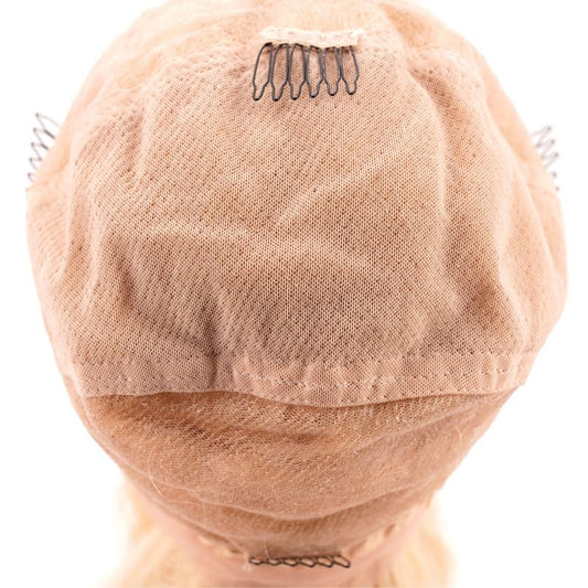 Peluca de onda del cuerpo rubia de encaje frontal